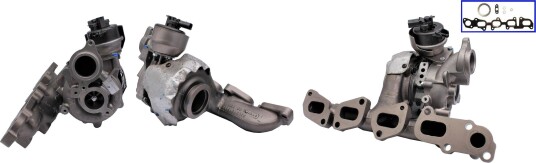 Turbolader TURBO MOTOR PA53039700441