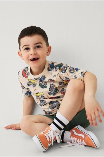 Ellos Collection   Sett i bomullsjersey   Beige