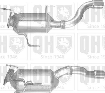 Partikkelfilter QUINTON HAZELL QDPF11349