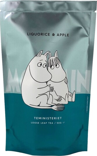 Teministeriet Moomin LIQUORICE & APPLE POUCH Te
