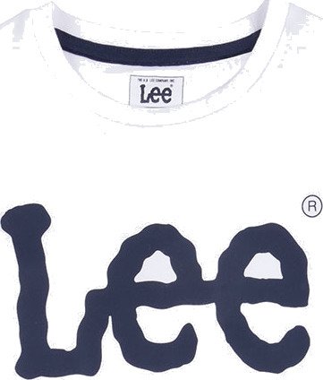 Lee Kids Wobbly Graphic T Shirt Bright White 14 15 T Shirts