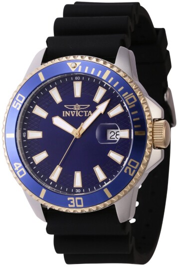 Invicta Herreklokke 46133 Pro Diver Blå/Gummi Ø45 mm