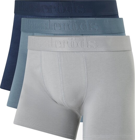 Resteröds - Boxer Bamboo 3-Pk Regular Leg - Flerfarget