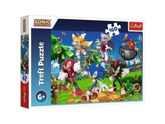 Trefl PUZZLE 160EL SONIC AND FRIENDS PUD