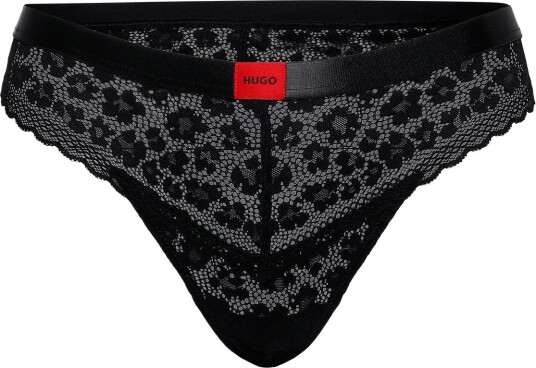 HUGO Savana Thong BLACK XL