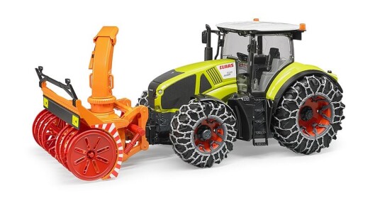Bruder Claas Axion 950 Traktor Med Snøplog Bror 3017
