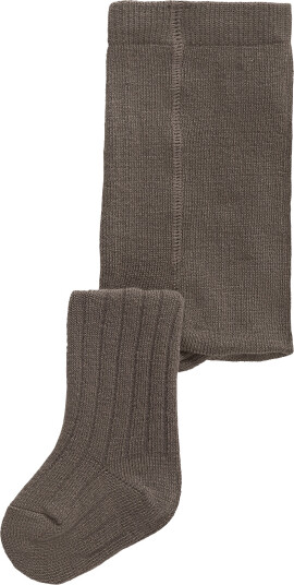 Name It NBMWakma Wo/Bl Rib Pantyhose Brown 74 80