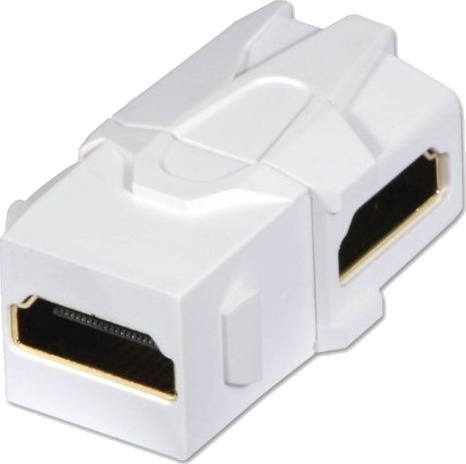 Lindy 60490 Hvit Hdmi Hdmi Hunkjønn Hunkjønn Gull