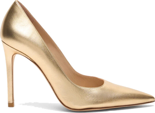 Stuart Weitzman Dame Sko Gul 38 1/2 EU,