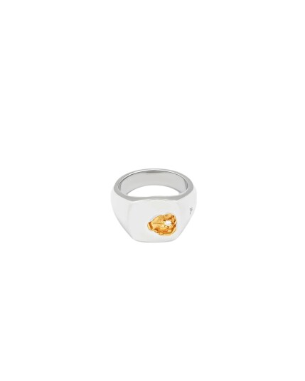 Tom Wood Mined Ring Small Diamond Ring Sølv 58