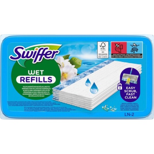 Swiffer Floor Wet refills Morning Fresh 20-pakning