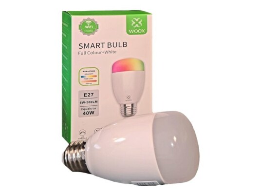 Woox R5085-Diamond Led-Lyspære E27 6 W Klasse G Rgb/Hvitt Lys 2700-6500 K