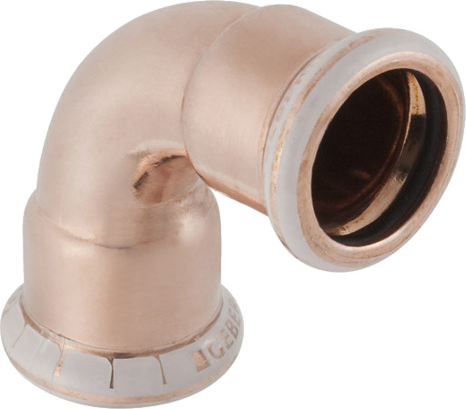 108 mm Bend CU 90° hylse/hylse Mapress