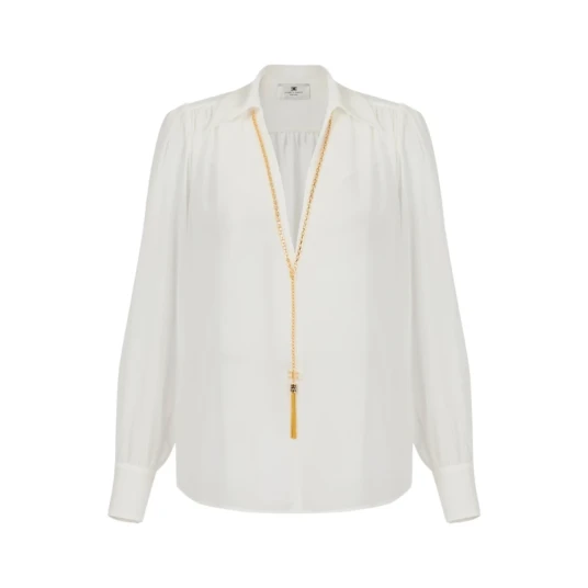 Elisabetta Franchi Dame Bluser & Skjorter Hvit L,