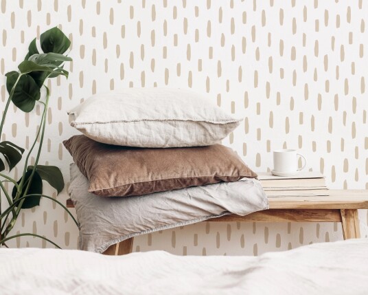 Veggklistremerke Linje / Boho barnehageinnredning