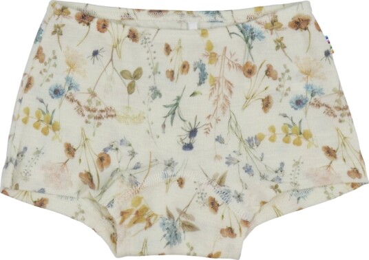 Joha Hipsters Ull Off White m. Blomster Joha 90 Hipsters Beige