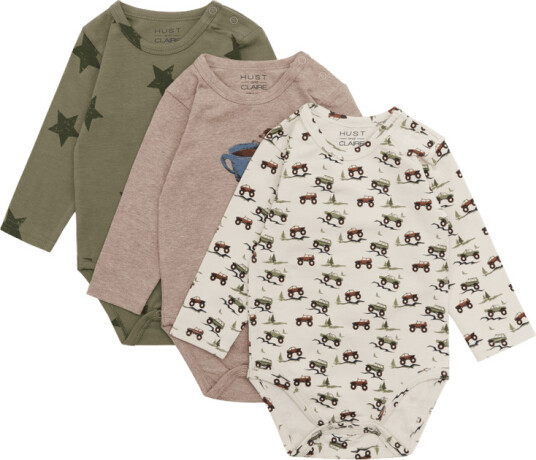 Hust&Claire Hust & Claire 3 pack Bertram body turtle green Hust&Claire Hust & Claire 3 pack Bertram body turtle green