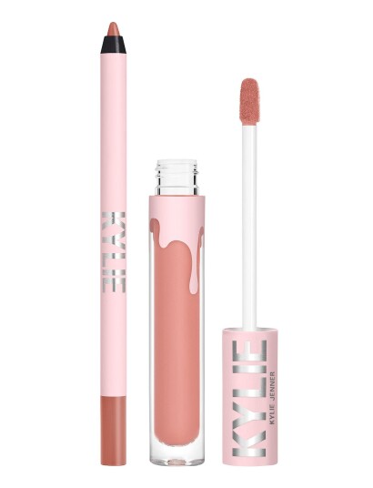 Kylie Cosmetics Matte Lip Kit 3ml Liquid Lipstick + 1.1g Lip Liner Candy K Kylie Cosmetics Matte Lip Kit 3ml Liquid Lipstick + 1.1g Lip Liner Candy K