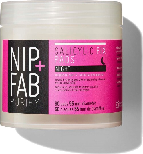 NIP+FAB Salicylic Acid Night Pads 60pcs