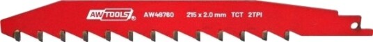 Aw-Tools Awtools Stikksagblad For Silikatblokker Og Hulrom, 215 Mm Aw-Tools Awtools Stikksagblad For Silikatblokker Og Hulrom, 215 Mm