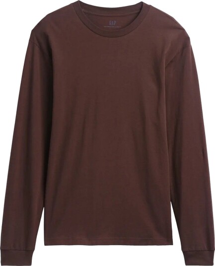 GAP Organic Cotton T Shirt From The Gap Collection DARK BROWN 1 XXL