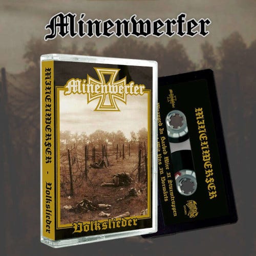 Minenwerfer  Volkslieder  Kassett