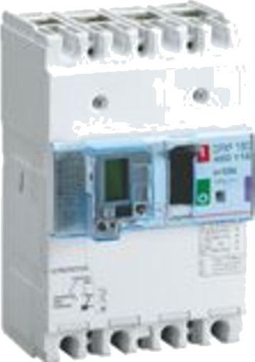 Legrand DPX3 160 Termisk Sikring + Jordfeil 4P 125A 36kA
