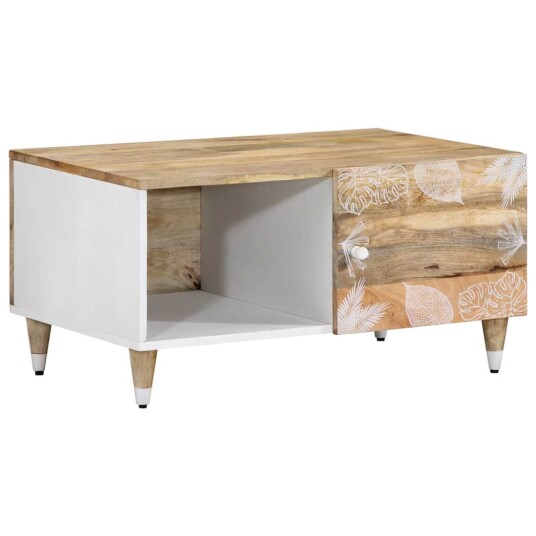 Salongbord 80x50x40 cm heltre furu 8721158496676