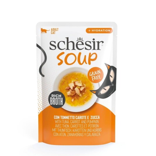 Schesir Soup Tunfisk Gulrot Og Gresskar 40G