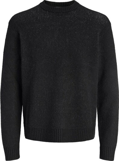Jack & Jones Jorchamberi Knit Jacquard Crew Neck Black M