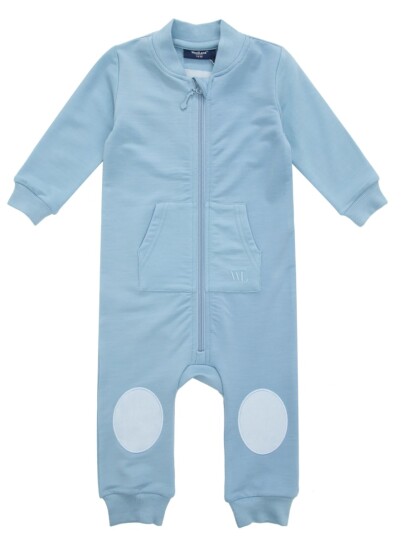 Woolland Bergen Ullfleece dress Baby Baby Blue 92 96