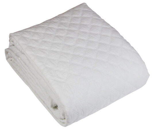 Mondo Sengeteppe 180x260 cm Hvit Mondo Sengeteppe 180x260 cm Hvit