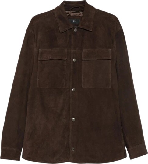 7 For All Mankind Herre Jakker Brun L,