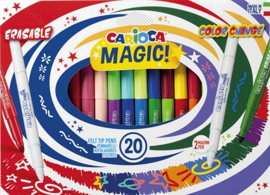 Carioca Magic Fiberpenner 20-Pakk