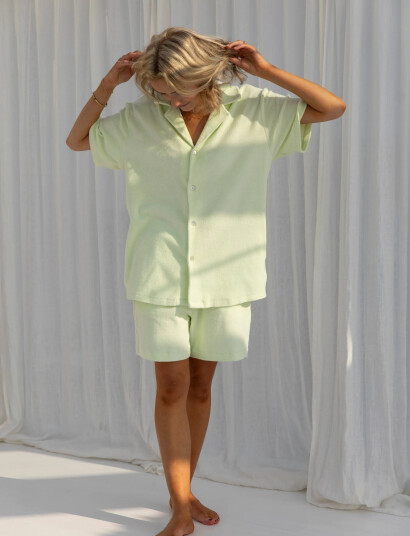 Bongusta Naram Shorts - Green - XS/S 43 cm