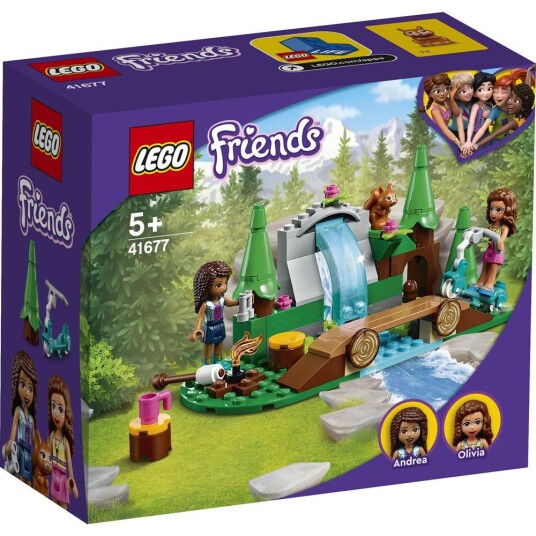 Fossefall i skogen LEGO