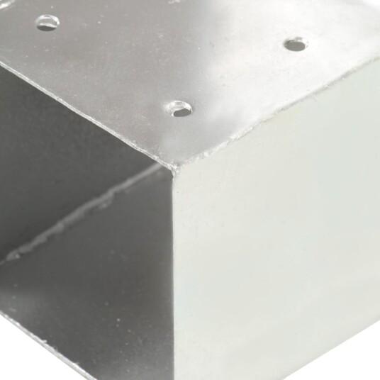 Stolpesko T form galvanisert metall 101x101 mm