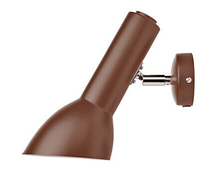 Cph Lighing Oblique Vegglampe HW Chrome/Tile Red Lighting