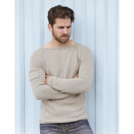 Carter by DROPS Design Genser Strikkeoppskrift str S XXXL