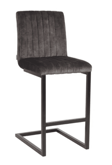 Trend Collection Milo Barstol Lav Antracit Velour Trend Collection Milo Barstol Lav Antracit Velour