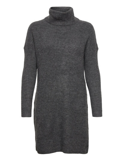 ONLY Onljana L/S Cowlnck Dress Wool Knt Noos - Grey - XS ONLY Onljana L/S Cowlnck Dress Wool Knt Noos - Grey - XS