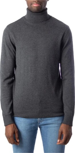 Jack & Jones Genser jjeEmil Knit Roll Neck Sts Grå