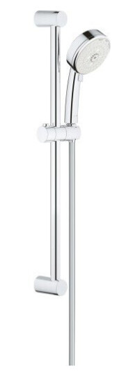 Grohe Tempesta Cosmopolitan 100 dusjsett 600 mm, med 3 stråletyper, Krom Grohe Tempesta Cosmopolitan 100 dusjsett 600 mm, med 3 stråletyper, Krom