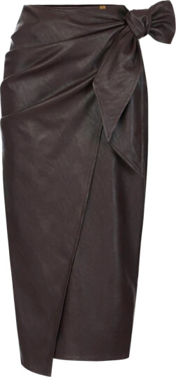 Elisabetta Franchi Dame Skjørt Brun L,