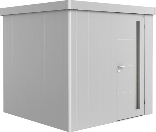 BIOHORT REDSKAPSBOD NEO 2B STD. DØR SØLV METALLIC