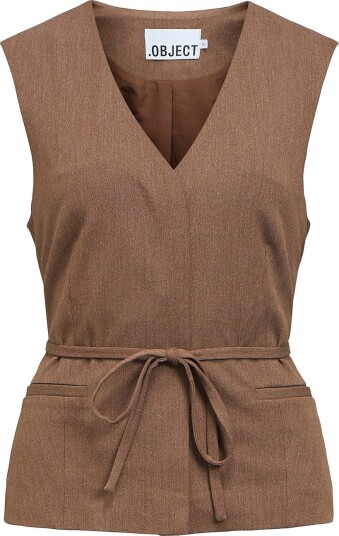 Object Vest Objlisa RE Tie Brun