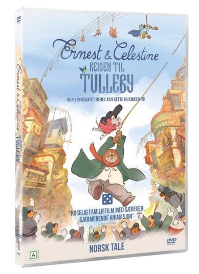 Ernest & Celestine: Reisen Til Tulleby (2022) (DVD)