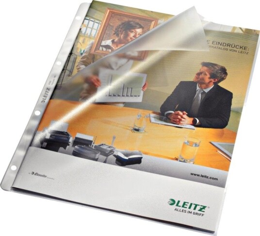 Leitz - Topp- Og Sidematingsarkbeskytter - For A4 (210 X 297 Mm) - Blank - For P/N: 10105015, 10105045, 10105075, 10105085, 10105095, 10470001, 10470095, 42020001