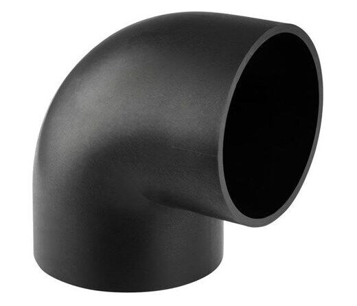 Geberit 88,5° PEH Avløpsbend 56 mm Plast for Overvann og Drenering