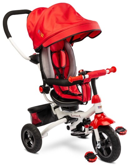 Toyz Wroom trehjulssykkel/vogn Maks 25kg 18+ mÃ¥neder RÃ¸d